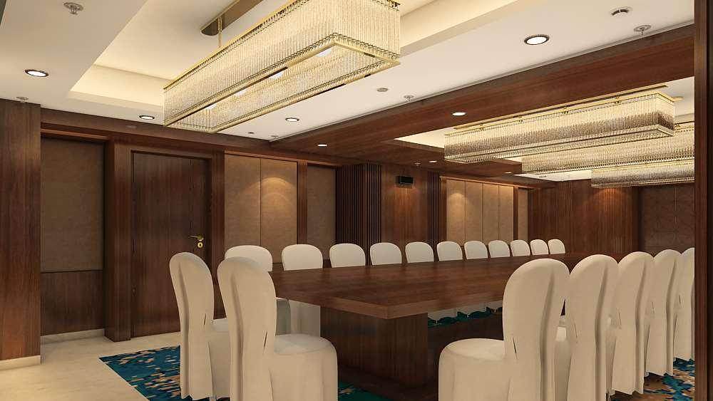 Radisson Blu Towers Kaushambi Delhi Ncr Hotel Ghaziabad Faciliteiten foto The interior of the meeting room
